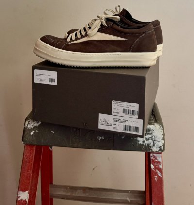 Rick Owens Strobe Vintage Low BROWN MILK