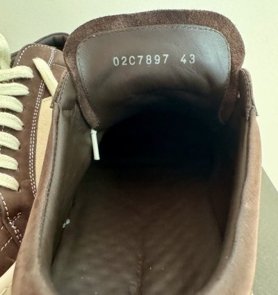 Rick Owens Strobe Vintage Low BROWN MILK