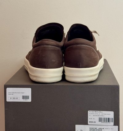 Rick Owens Strobe Vintage Low BROWN MILK