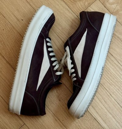 Rick Owens Strobe Vintage Low BROWN MILK