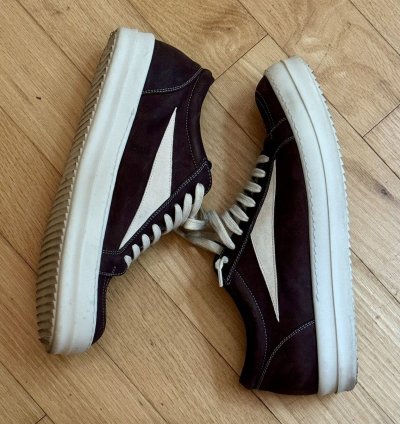 Rick Owens Strobe Vintage Low BROWN MILK