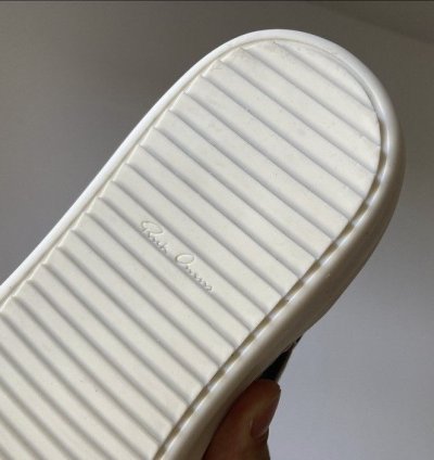 RICK OWENS Strobe vintage low-top sneakers