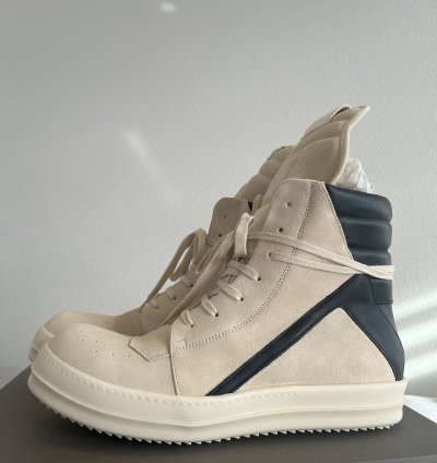 Rick Owens Suede Geobasket