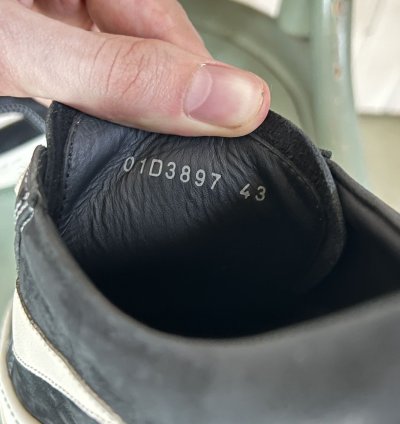 Rick Owens Suede Leather Vintage Vans Low Top Sneakers (43)