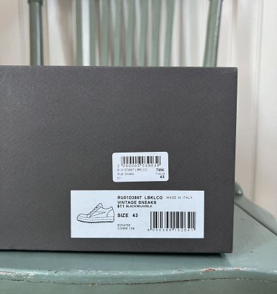 Rick Owens Suede Leather Vintage Vans Low Top Sneakers (43)