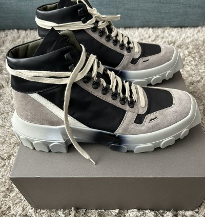 Rick Owens Tractor Hiking Boots Dunks Larry FW 19 NEW