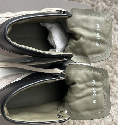 Rick Owens Tractor Hiking Boots Dunks Larry FW 19 NEW