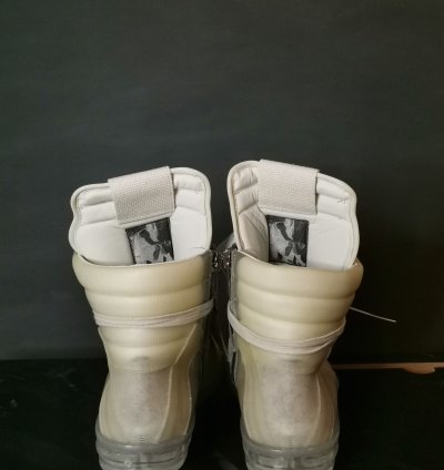 Rick Owens Transparent Leather Geobasket