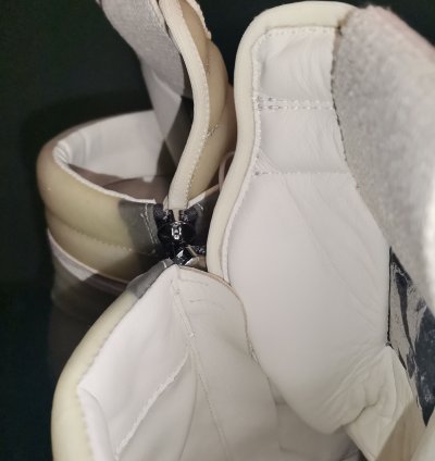 Rick Owens Transparent Leather Geobasket
