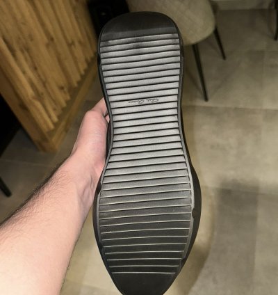 Rick Owens Tripple Black Goth Runners Sneakers