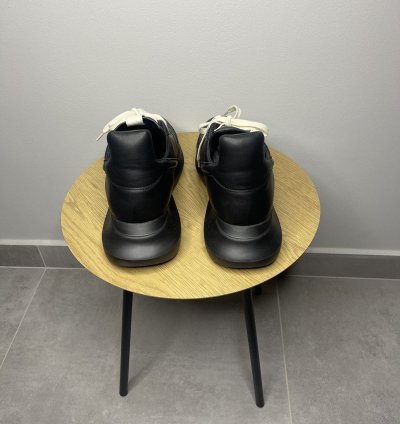 Rick Owens Tripple Black Goth Runners Sneakers