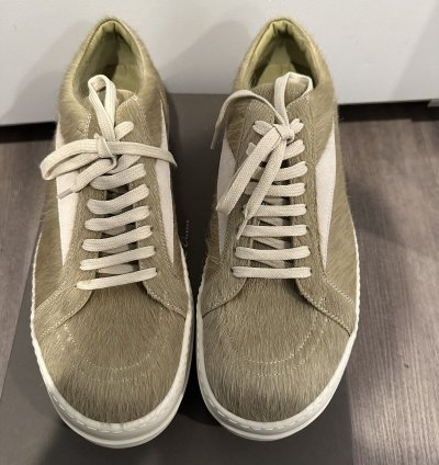 Rick Owens Unshaved Cow Leather Vintage Low Acid Size 46