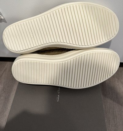 Rick Owens Unshaved Cow Leather Vintage Low Acid Size 46