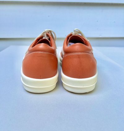 RICK OWENS VANS FW22 STROBE VINTAGE SNEAKER ORANGE