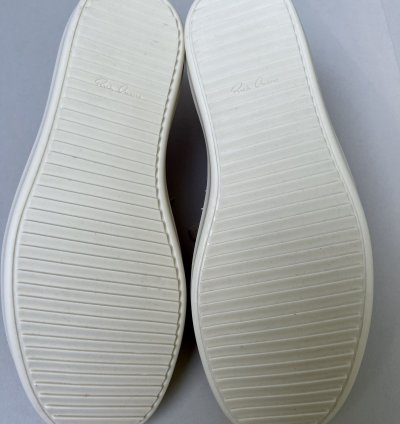 RICK OWENS VANS FW22 STROBE VINTAGE SNEAKER ORANGE