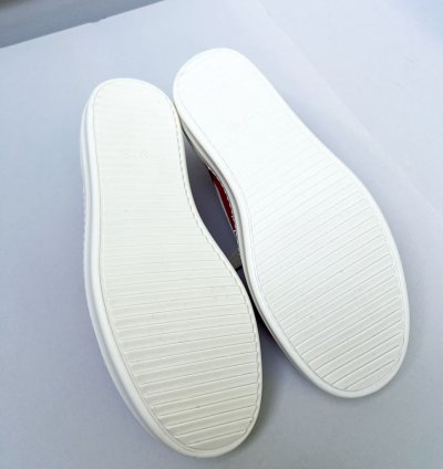 RICK OWENS VANS FW22 STROBE VINTAGE SNEAKER ORANGE