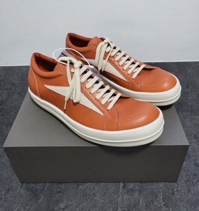 RICK OWENS VANS FW22 STROBE VINTAGE SNEAKERS