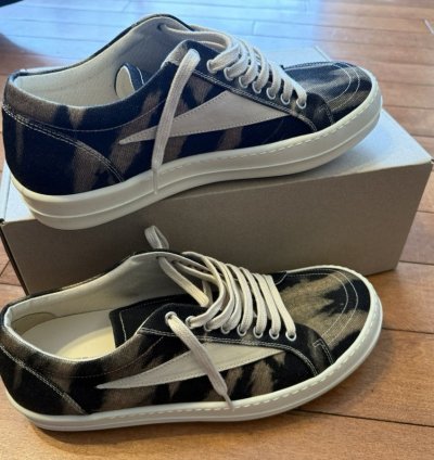 Rick Owens Vintage Black Terra Milk Low