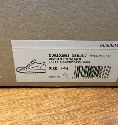 Rick Owens Vintage Black Terra Milk Low