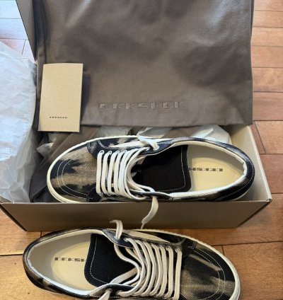 Rick Owens Vintage Black Terra Milk Low