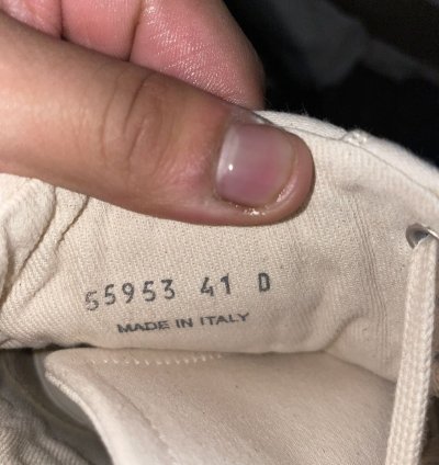 Rick Owens Vintage High Lido doeskin vans sneakers milk