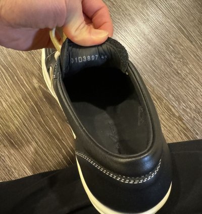 Rick Owens Vintage Leather Sneakers Sz 42