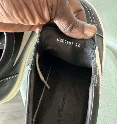 Rick Owens Vintage leather Sneakers Sz 44
