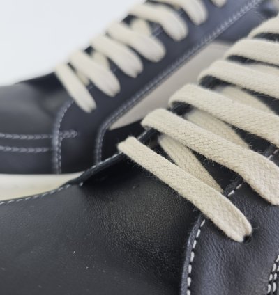 Rick Owens Vintage Porterville Black Sneakers New 42