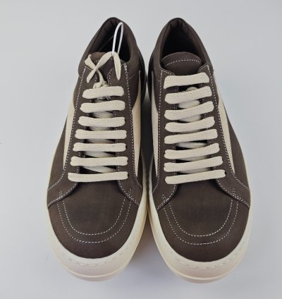 Rick Owens Vintage Porterville Fawn Milk Sneakers New