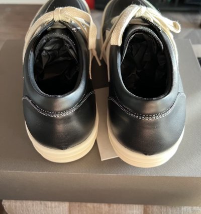 Rick Owens Vintage Sneak LPO black milk
