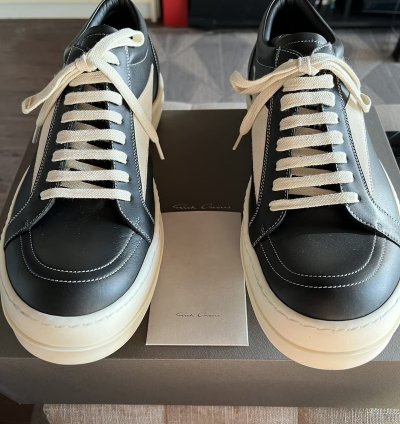 Rick Owens Vintage Sneak LPO black milk