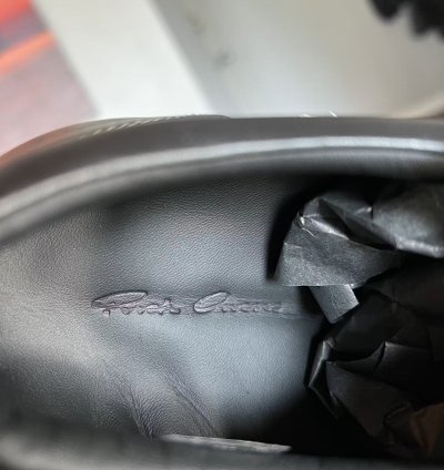 Rick Owens Vintage Sneak LPO black milk