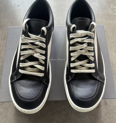 Rick Owens Vintage Sneaker Black Leather Brand New