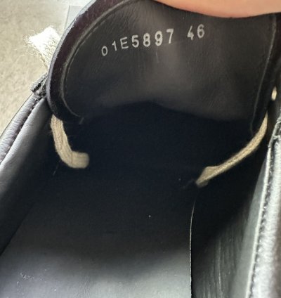 Rick Owens Vintage Sneaker Black Leather Brand New