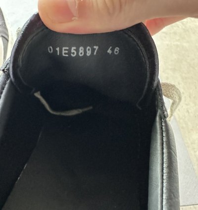 Rick Owens Vintage Sneaker Black Leather Brand New
