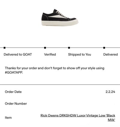 Rick owens vintage sneakers
