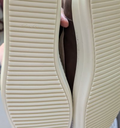 Rick Owens Vintage Sneakers Brown Milk
