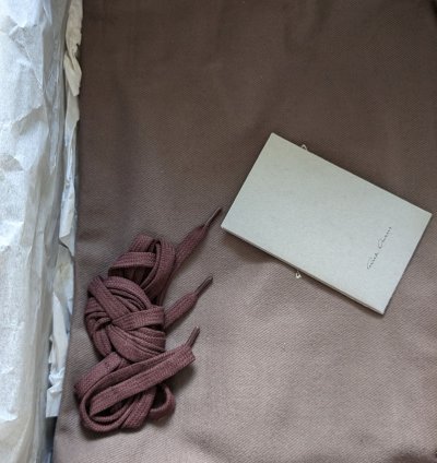 Rick Owens Vintage Sneakers Brown Milk