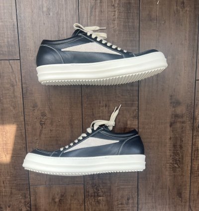 Rick Owens Vintage Sneakers in Black Milk