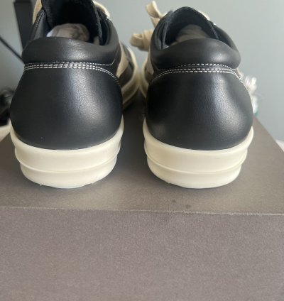 Rick Owens Vintage Sneakers in Black Milk