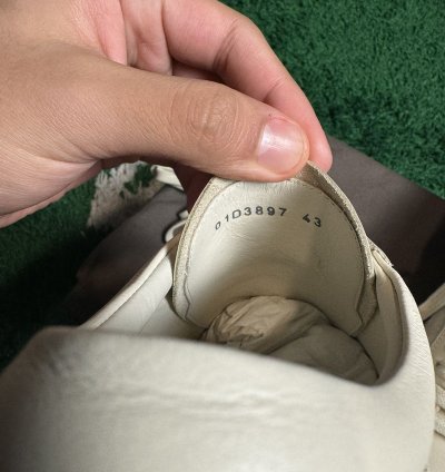 Rick Owens Vintage Sneakers Milk