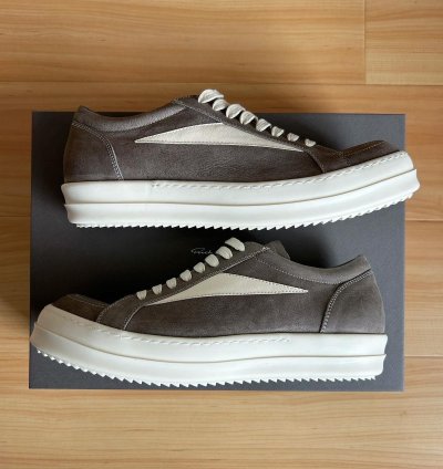 Rick Owens Vintage Sneakers Vans Size 42 Dust Milk