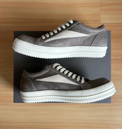 Rick Owens Vintage Sneakers Vans Size 42 Dust Milk