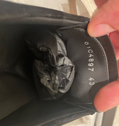 Rick Owens Vintage Sneaks Black Suede