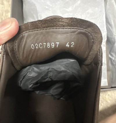 Rick Owens Vintage Sneaks in Brown leather SZ 42 NWB