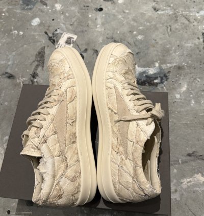 Rick Owens Vintage Sneaks in Pirarucu