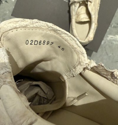 Rick Owens Vintage Sneaks in Pirarucu