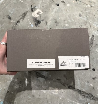 Rick Owens Vintage Sneaks in Pirarucu
