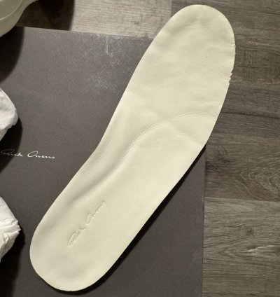 Rick Owens Vintage Sneaks Milk FW24