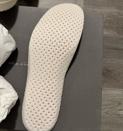 Rick Owens Vintage Sneaks Milk FW24